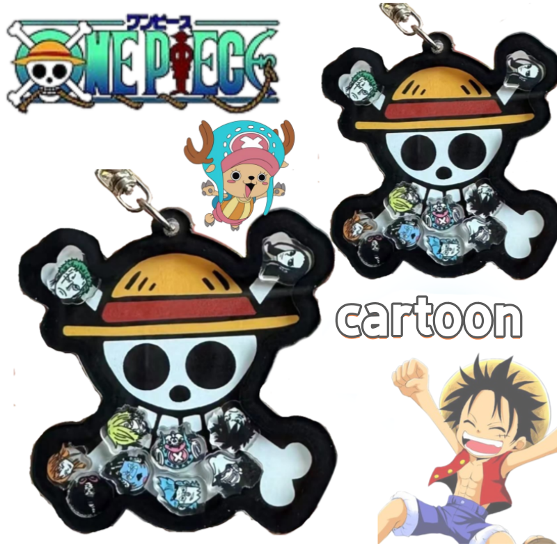 One Piece Straw Hat - One Piece keychain Luffy straw hat