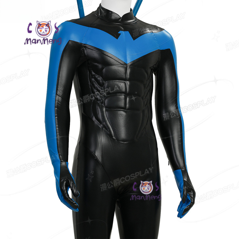 Anime Cosplay High Quality - New Robin Nightwing Cosplay Costume Dick