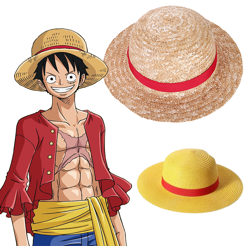 One Piece Straw Hat - Straw Hat Anime Cosplay Prop Luffy