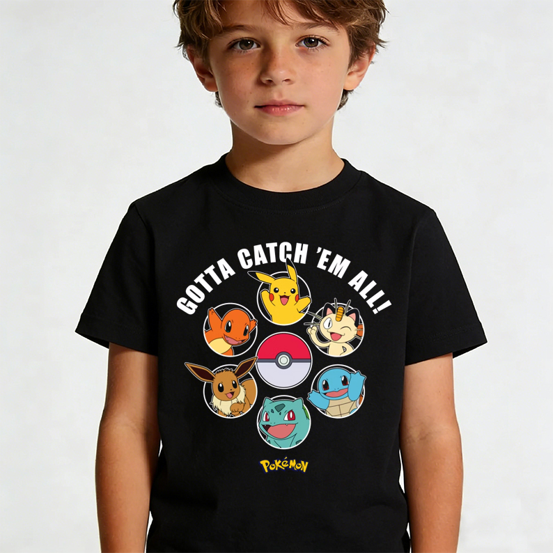 Anime Cosplay Pokemon - Summer Anime Pokémon Cosplay T-Shirt Cotton