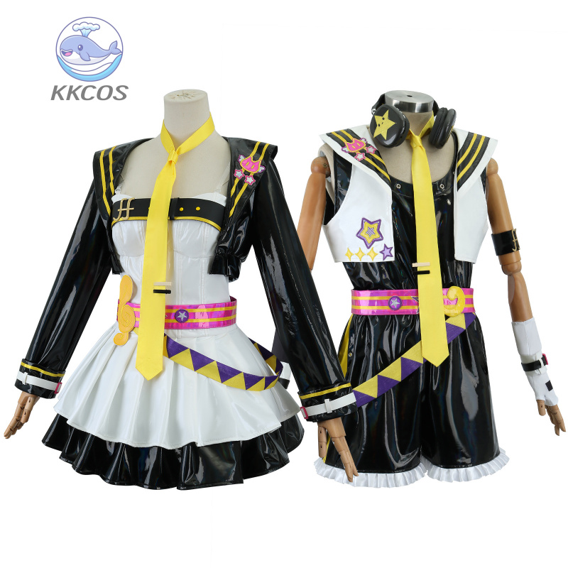 Anime Cosplay Costumes Female - Anime Muse Dash Rinn Lenn Game