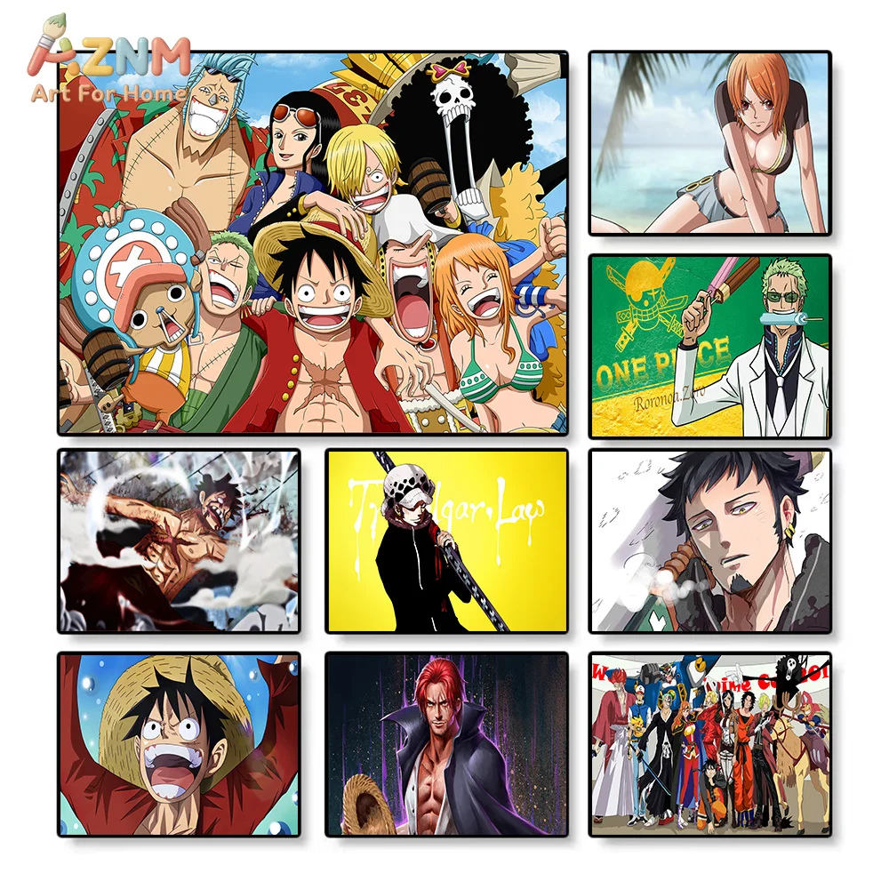 AZNM One Piece Anime Canvas Wa - One Piece Straw Hat ulasan dan harga