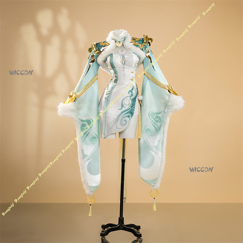 Genshin Impact Costume Zibai C - Anime Cosplay High Quality ulasan dan harga