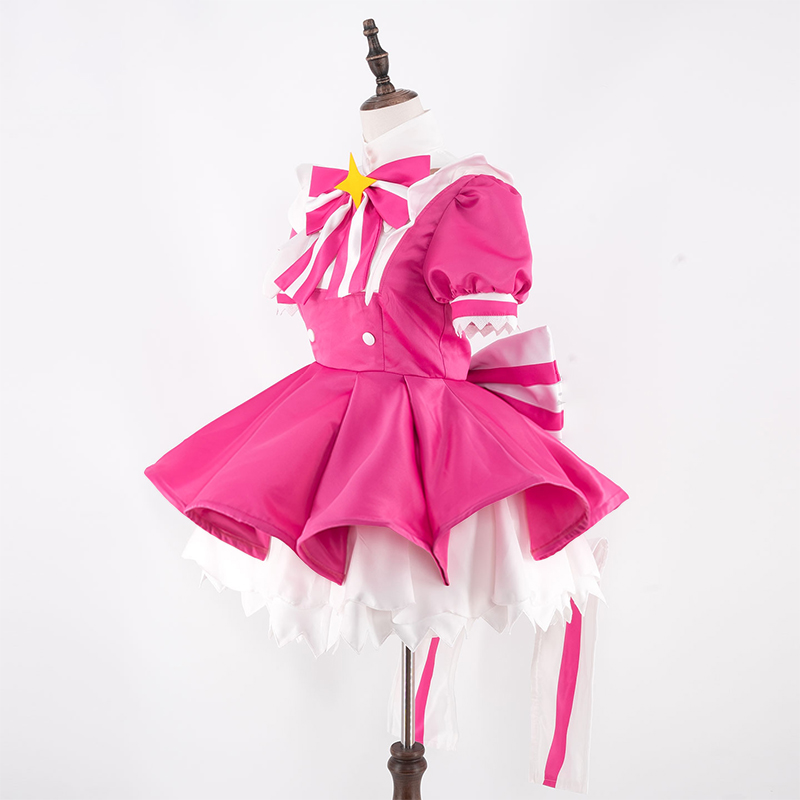 Mi-ku Retry Now Cosplay Costum - Anime Cosplay Pink ulasan dan harga
