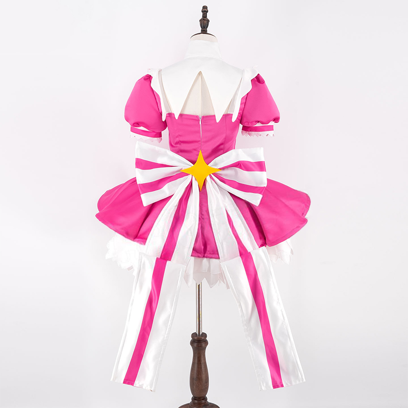 Mi-ku Retry Now Cosplay Costum - Anime Cosplay Pink ulasan dan harga