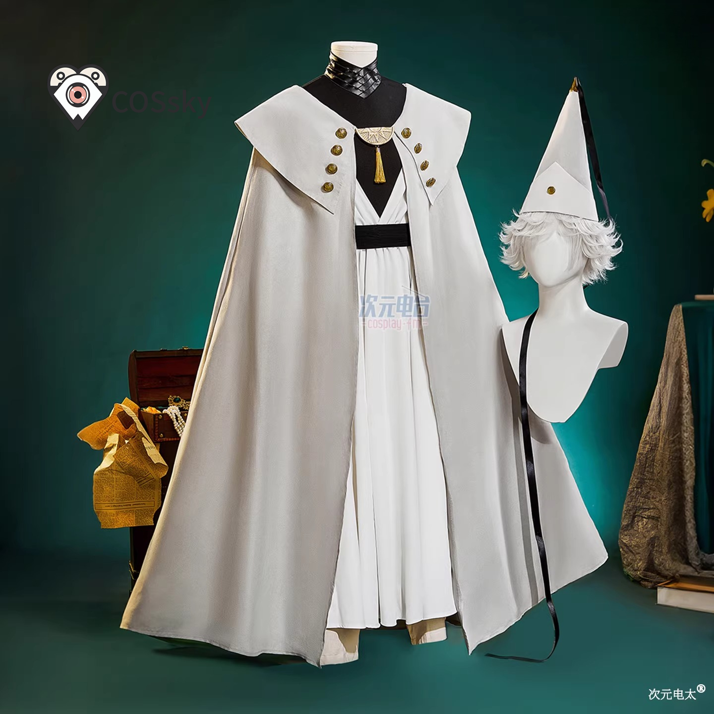 Qifrey キーフリー Cosplay Witch Hat - Anime Cosplay High Quality ulasan dan harga
