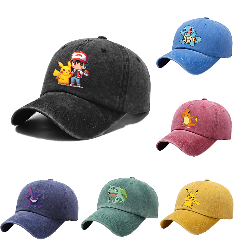 Children Baseball Cap Men Wome - Anime Cosplay Pokemon ulasan dan harga