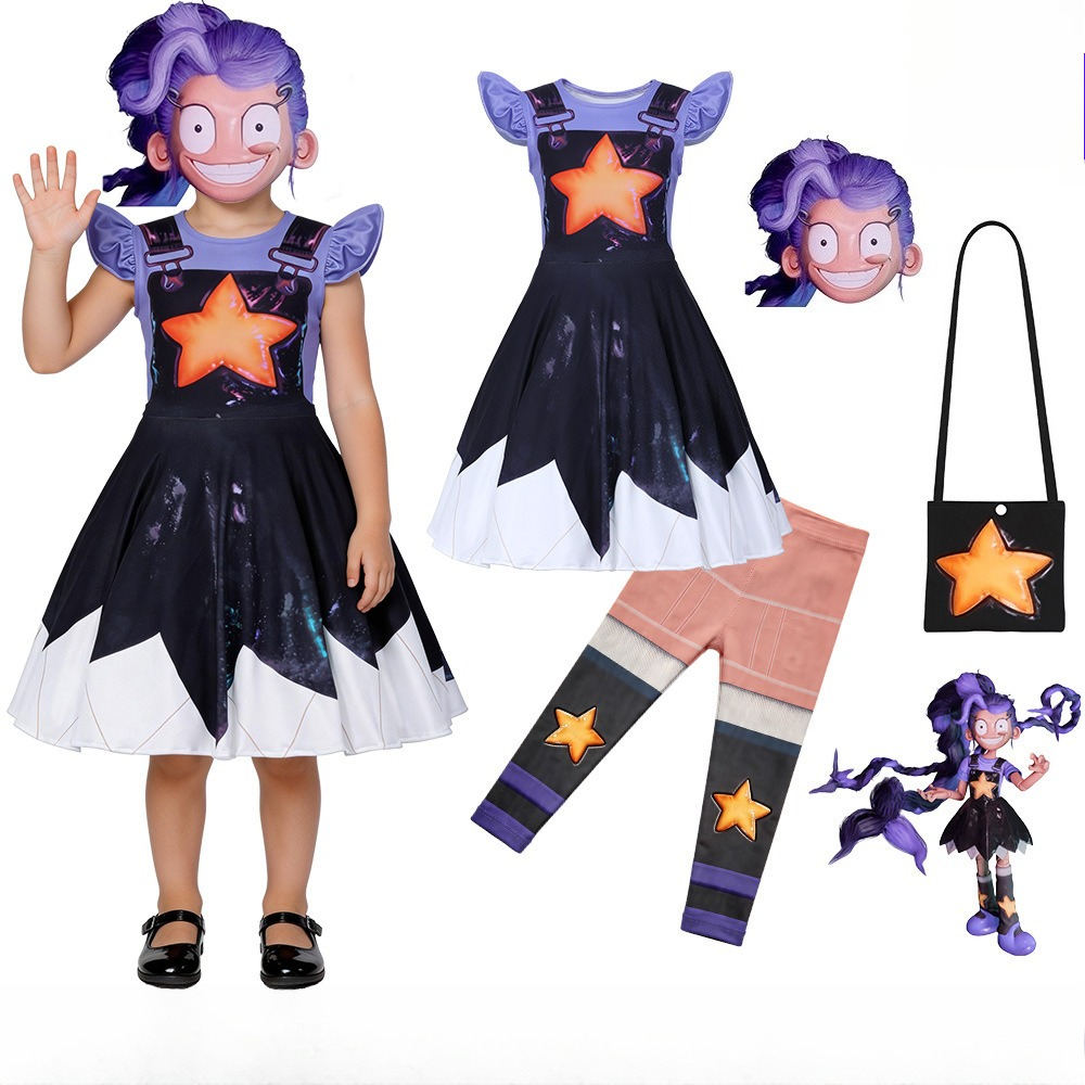 Lily Lovebraids Game Suit Unif - Anime Cosplay Dress ulasan dan harga