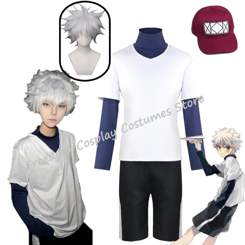 Hunter x Hunter Killua Zoldyck - Cosplay Anime Killua Zoldyck ulasan dan harga