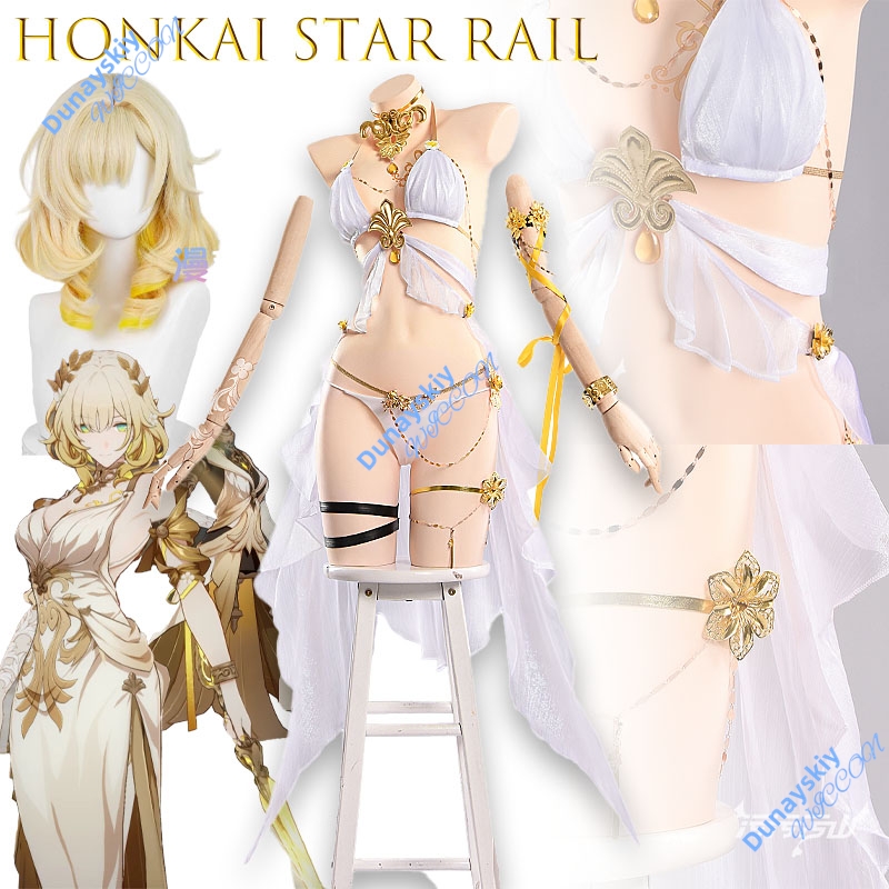 Honkai Star Rail Aglaea Inspir - Anime Cosplay High Quality ulasan dan harga