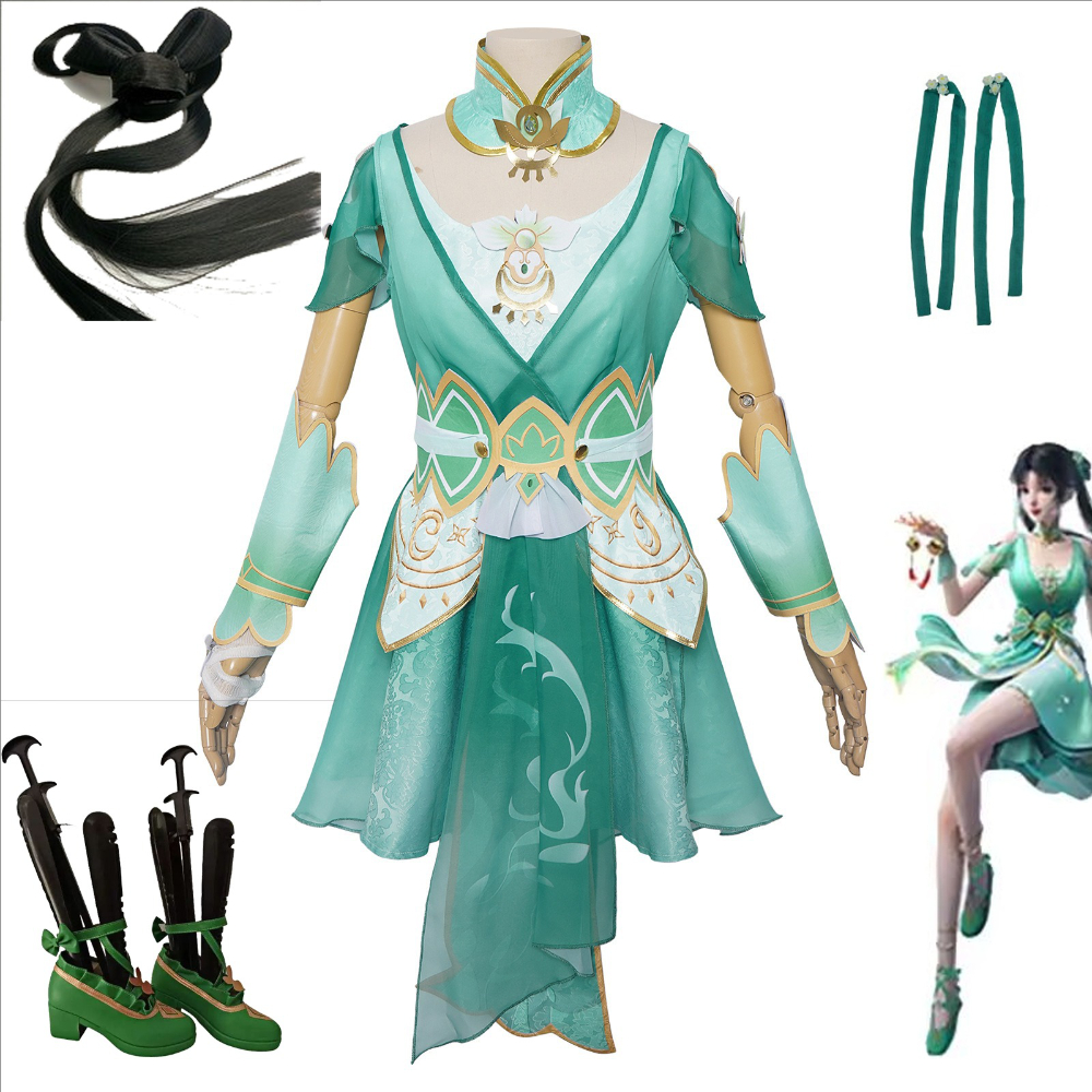 Bi Yao Cosplay Anime Jade Dyna - Anime Cosplay Girl ulasan dan harga