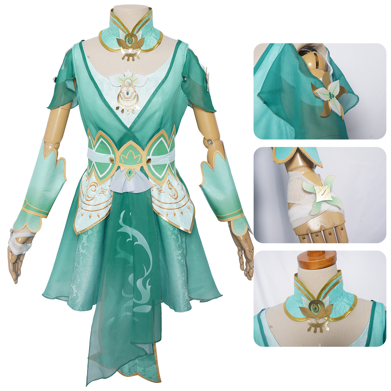 Bi Yao Cosplay Anime Jade Dyna - Anime Cosplay Girl ulasan dan harga
