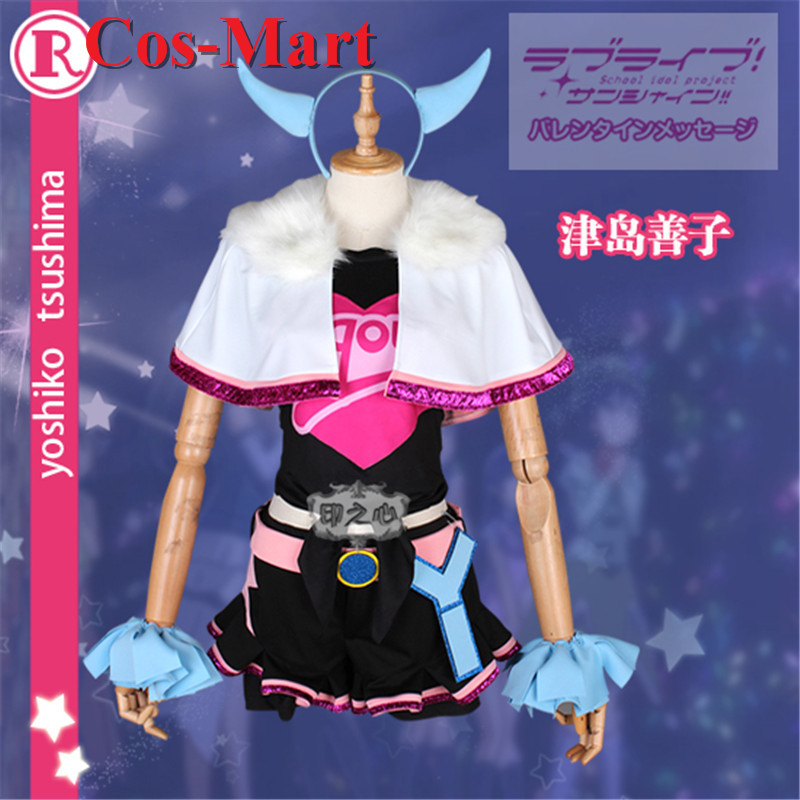 Cos-Mart Anime LoveLive Sunshi - Anime Cosplay Pink ulasan dan harga