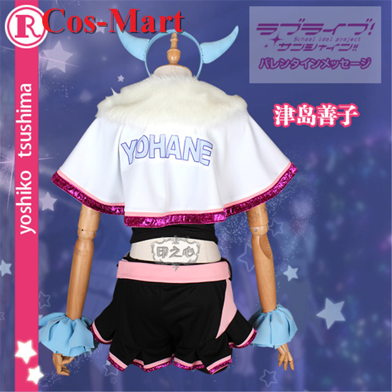 Cos-Mart Anime LoveLive Sunshi - Anime Cosplay Pink ulasan dan harga