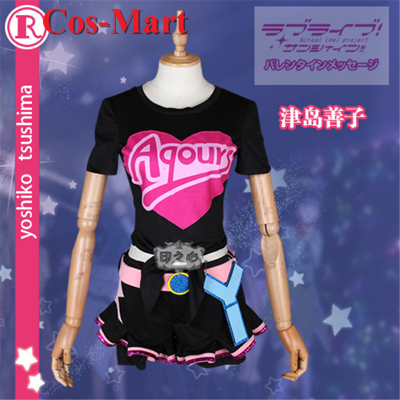 Cos-Mart Anime LoveLive Sunshi - Anime Cosplay Pink ulasan dan harga