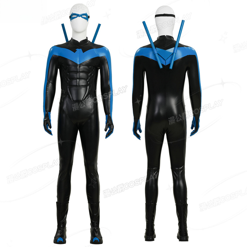 New Robin Nightwing Cosplay Co - Anime Cosplay High Quality ulasan dan harga