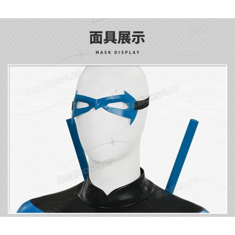 New Robin Nightwing Cosplay Co - Anime Cosplay High Quality ulasan dan harga