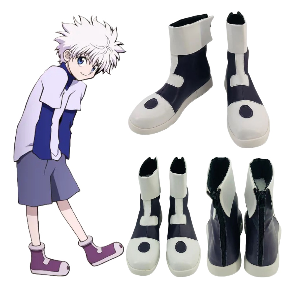Killua Zoldyck Cosplay Shoes A - Cosplay Anime Killua Zoldyck ulasan dan harga
