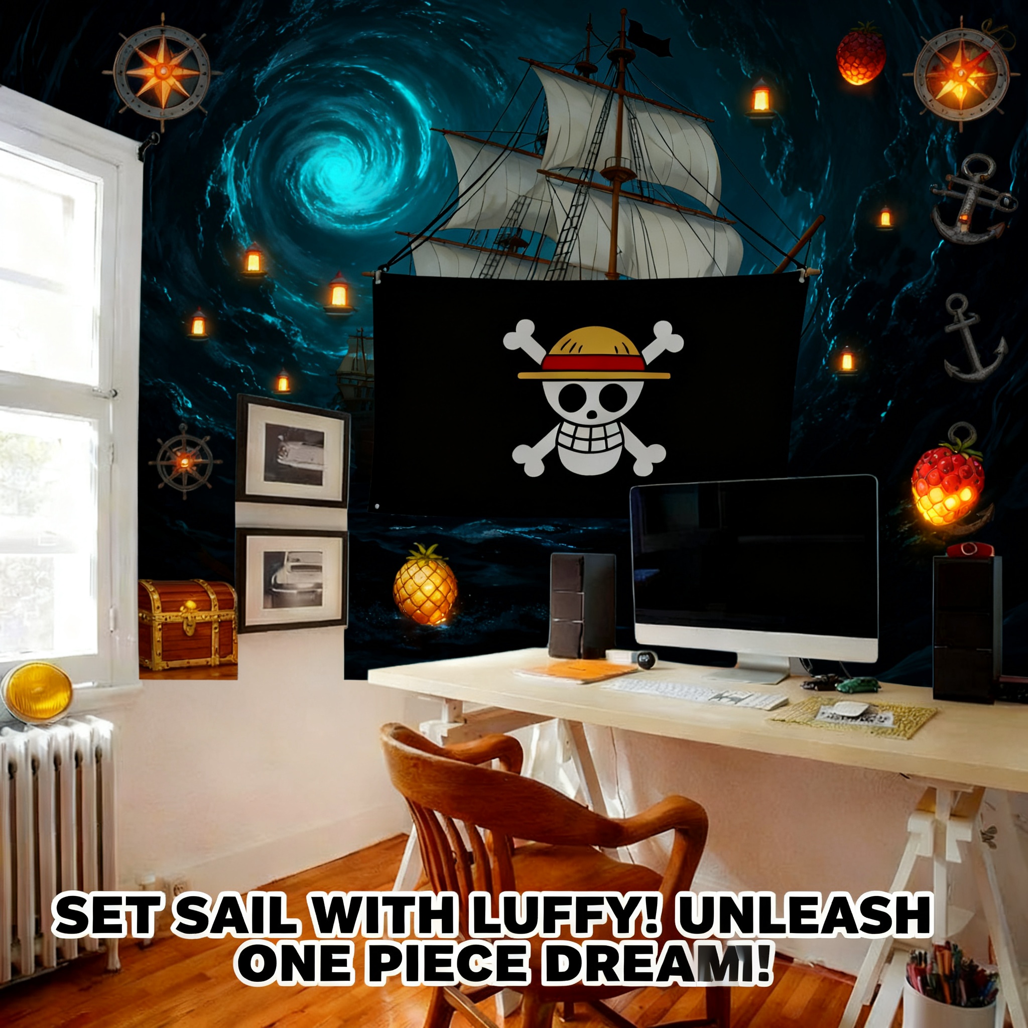 One Piece Luffy Straw Hat Pira - One Piece Straw Hat ulasan dan harga