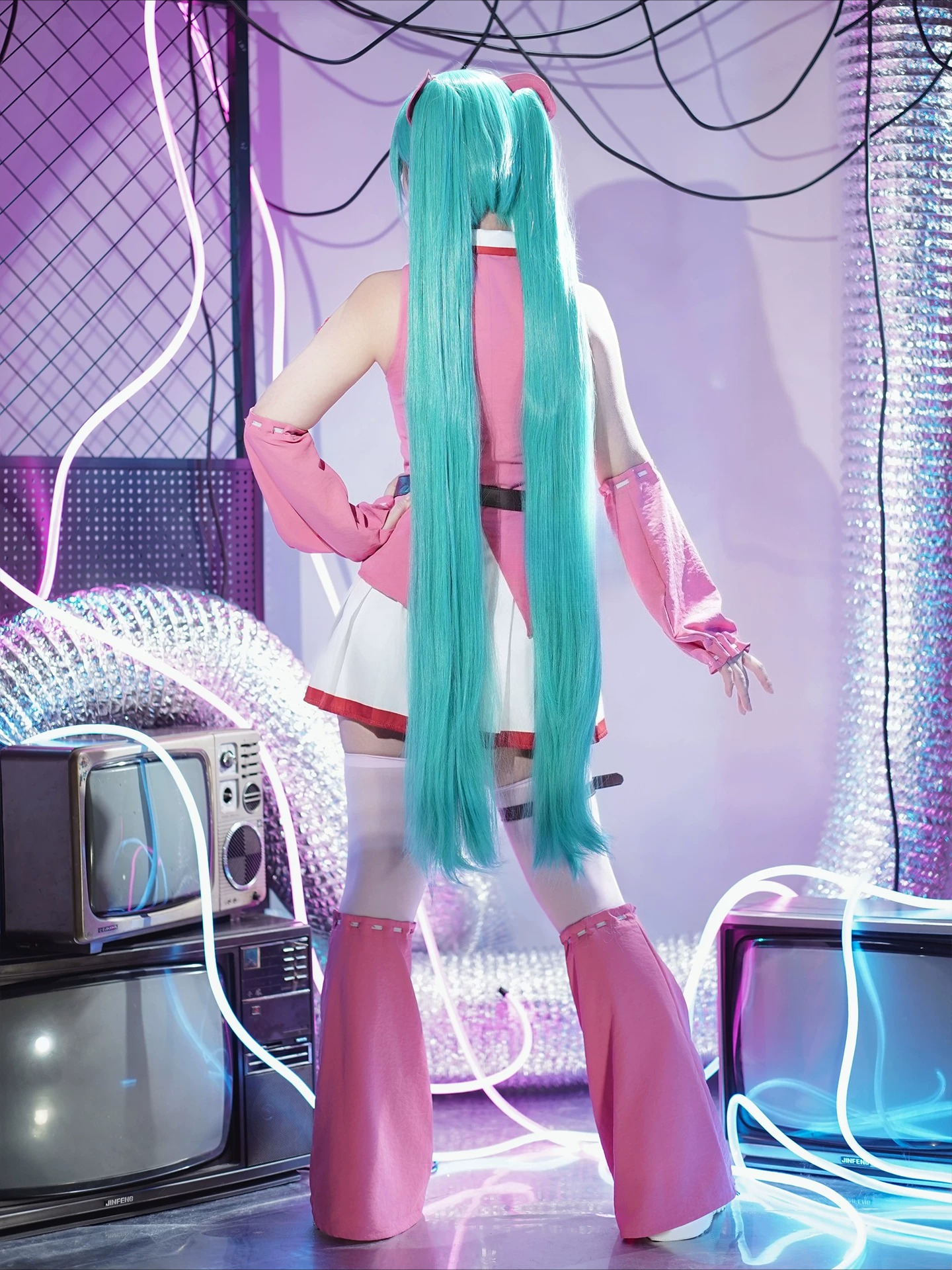 Miku Gloomy Bear Crossover lin - Anime Cosplay Costumes Female ulasan dan harga