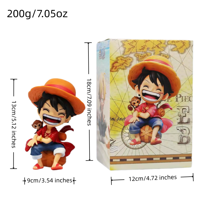 One Piece Chibi Luffy Zoro San - One Piece Straw Hat ulasan dan harga