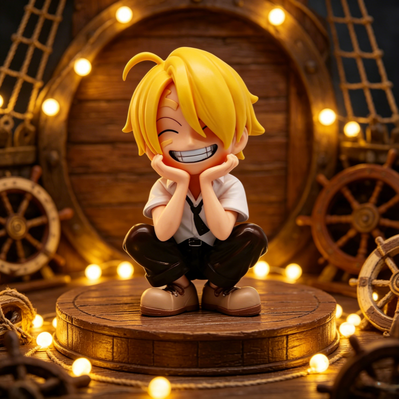 One Piece Chibi Luffy Zoro San - One Piece Straw Hat ulasan dan harga