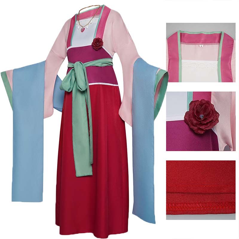 Maomao Cosplay Costume Anime A - Anime Cosplay Pink ulasan dan harga