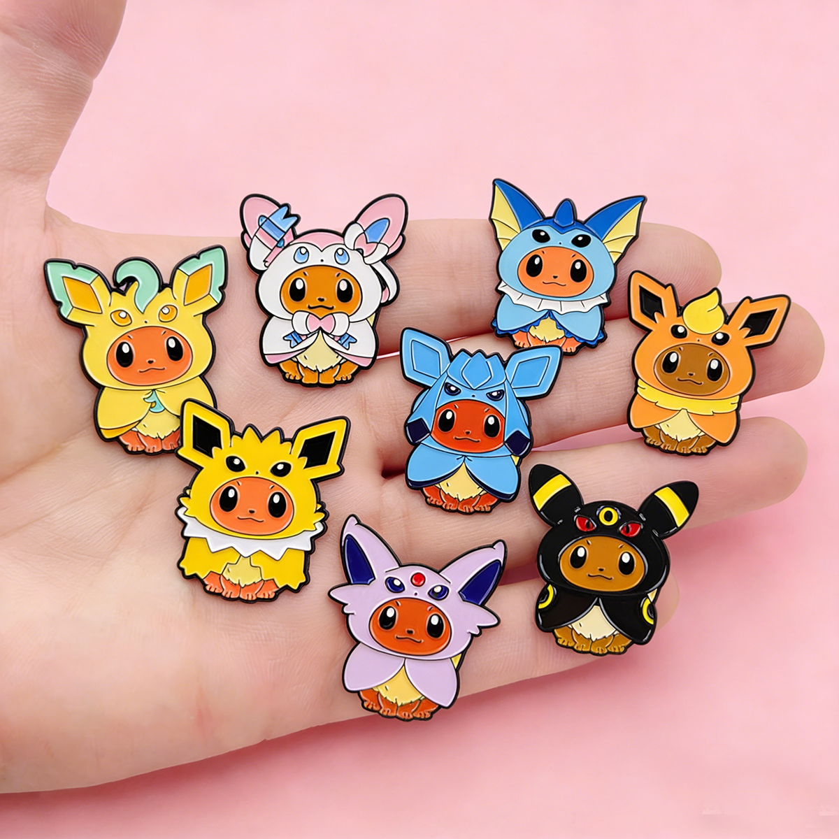 8Pcs Creative Cartoon Pokemon  - Anime Cosplay Pokemon ulasan dan harga