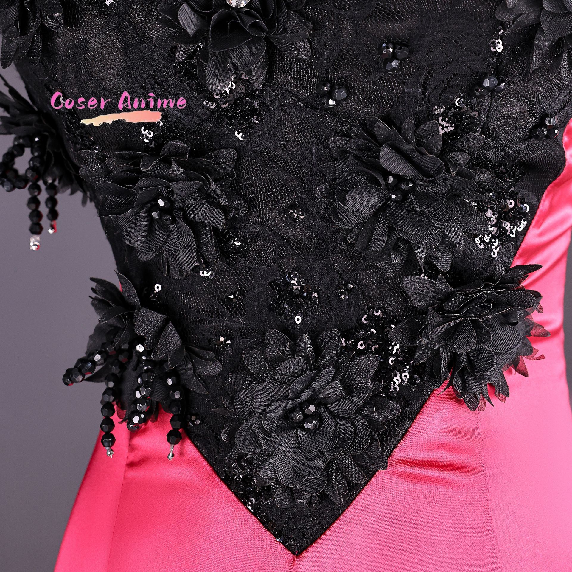 Angel Dust Cosplay Costume Uni - Anime Cosplay Dress ulasan dan harga