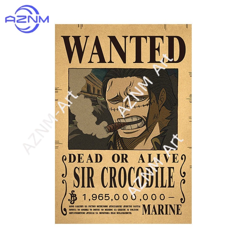 Borderless One Piece Wanted Po - One Piece Straw Hat ulasan dan harga