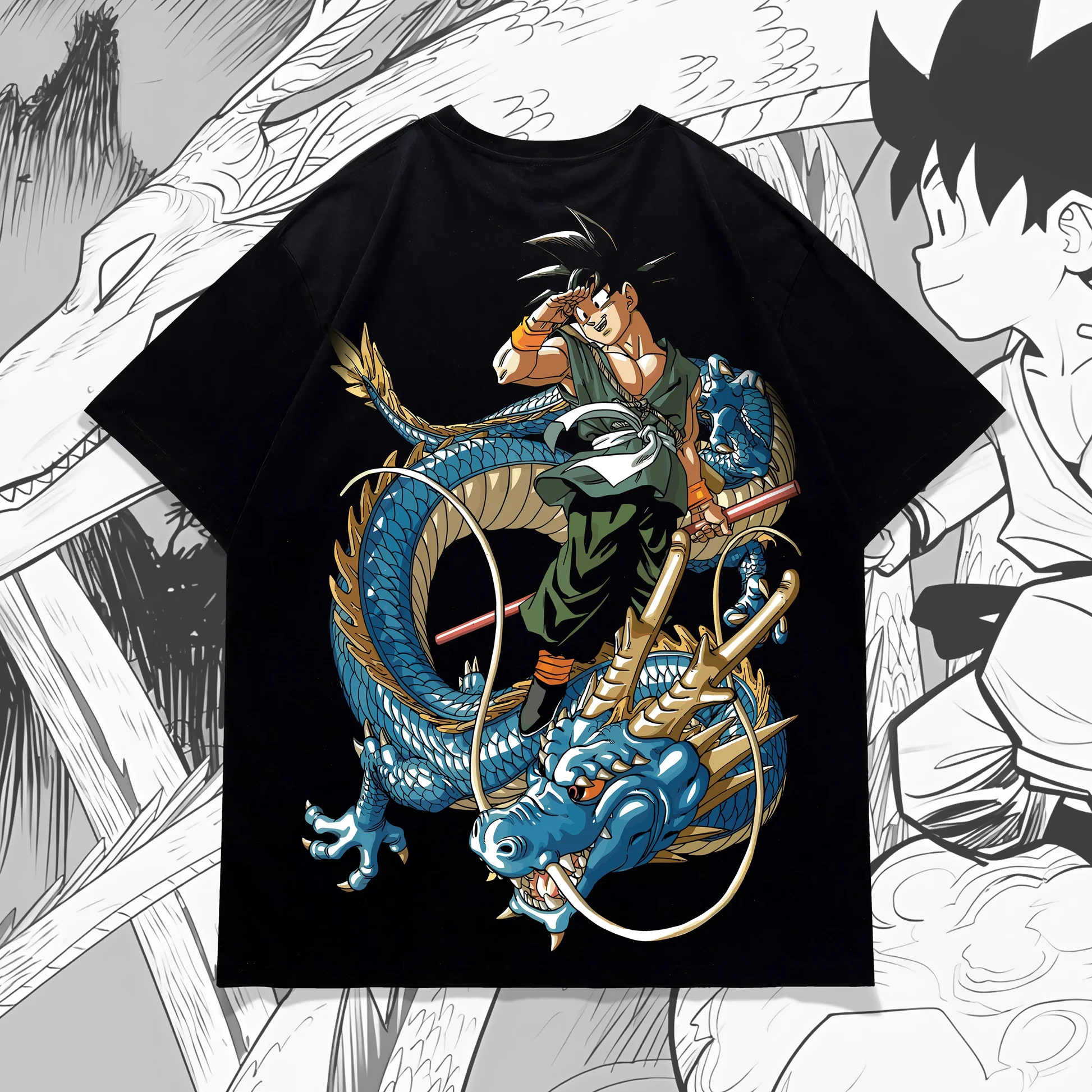 2026 New Short-sleeved T-shirt - Anime Cosplay Instagram ulasan dan harga