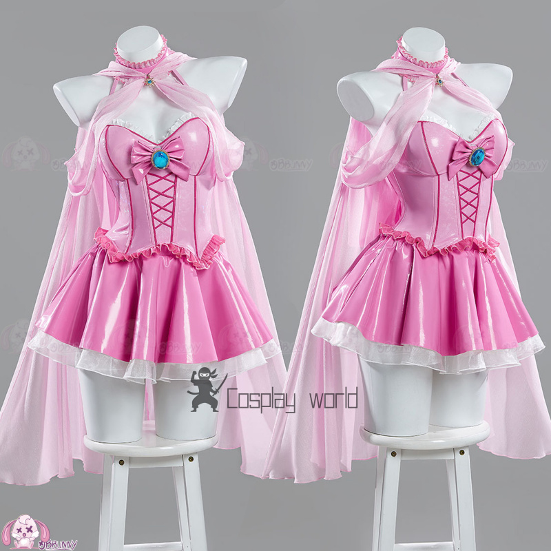Peach Derivative Corset Skirt  - Anime Cosplay Pink ulasan dan harga