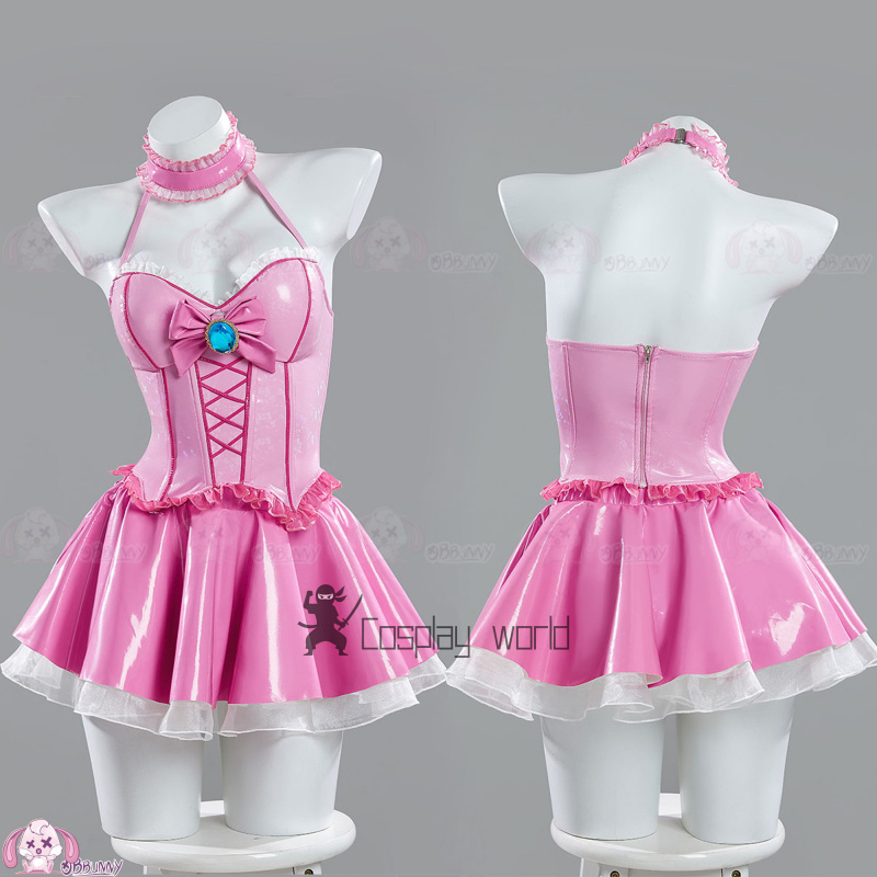Peach Derivative Corset Skirt  - Anime Cosplay Pink ulasan dan harga