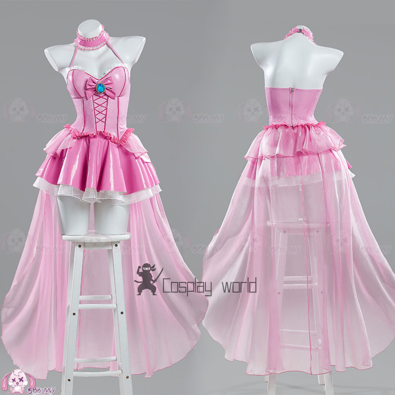 Peach Derivative Corset Skirt  - Anime Cosplay Pink ulasan dan harga