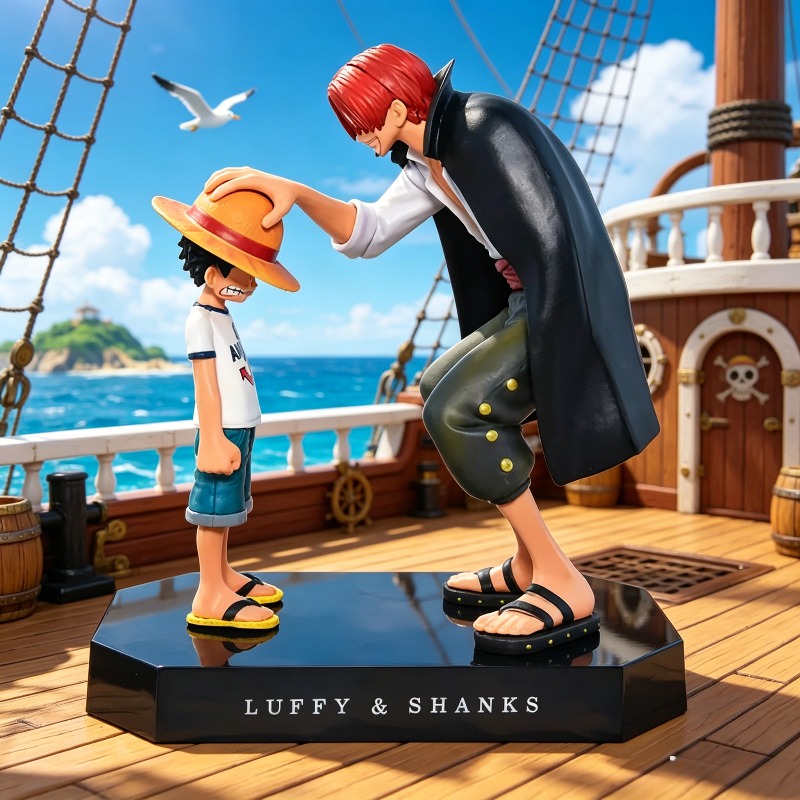 18cm One Piece Anime Figure Fo - One Piece Straw Hat ulasan dan harga
