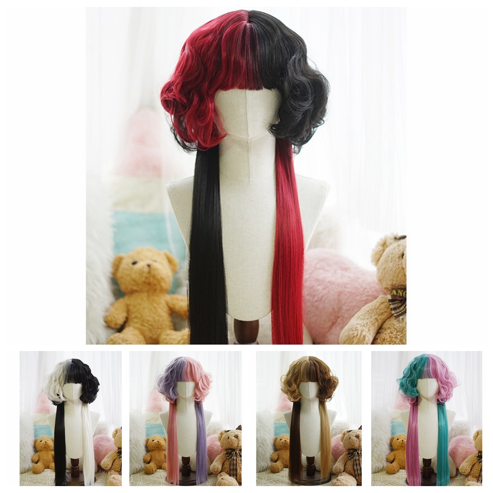 Jellyfish Head Wig Synthetic L - Anime Yang Cosplay ulasan dan harga