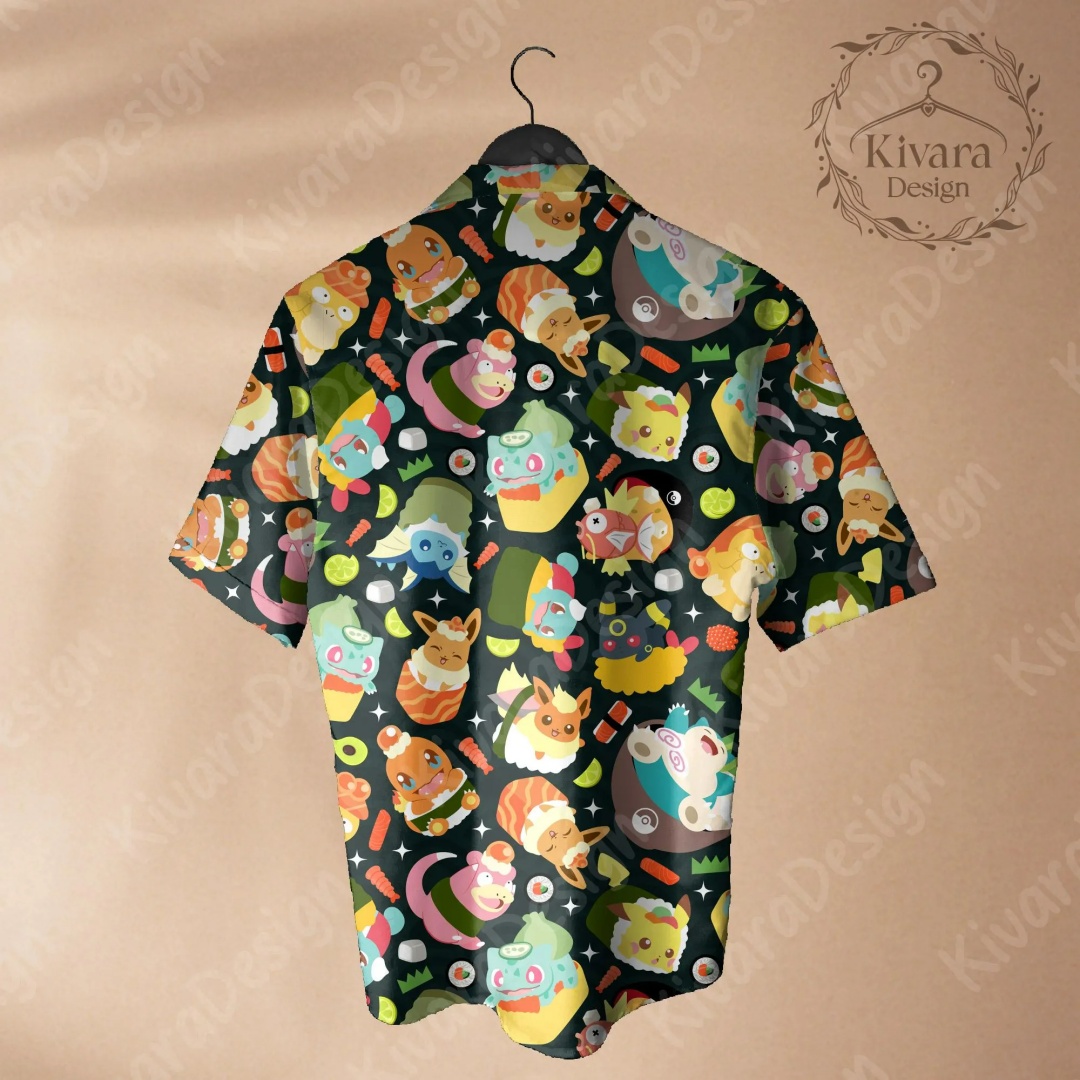 Japanese Anime Graphic T-Shirt - Anime Cosplay Pokemon ulasan dan harga
