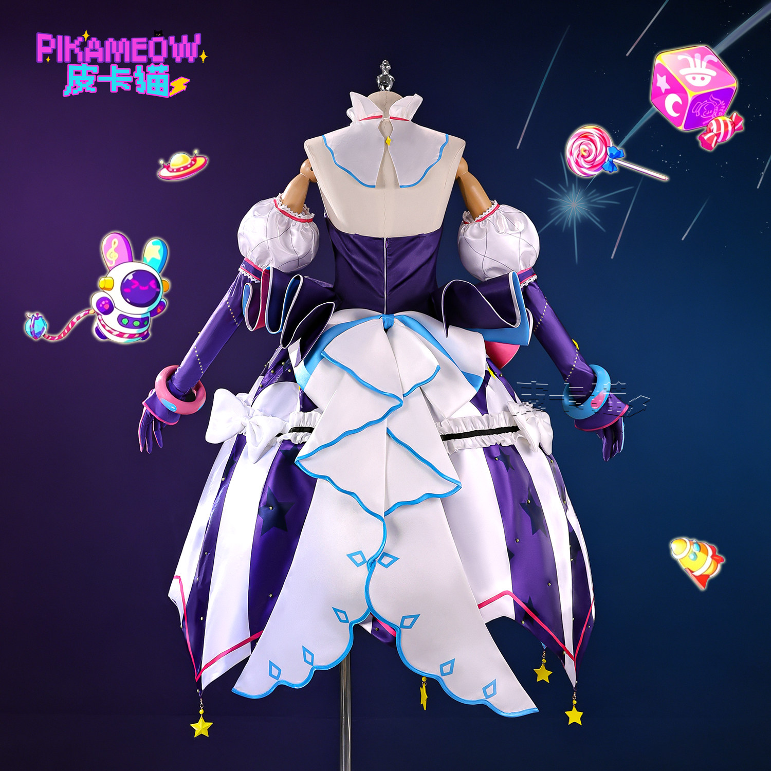 Project SEKAI Wonderlands×Show - Anime Cosplay Pink ulasan dan harga