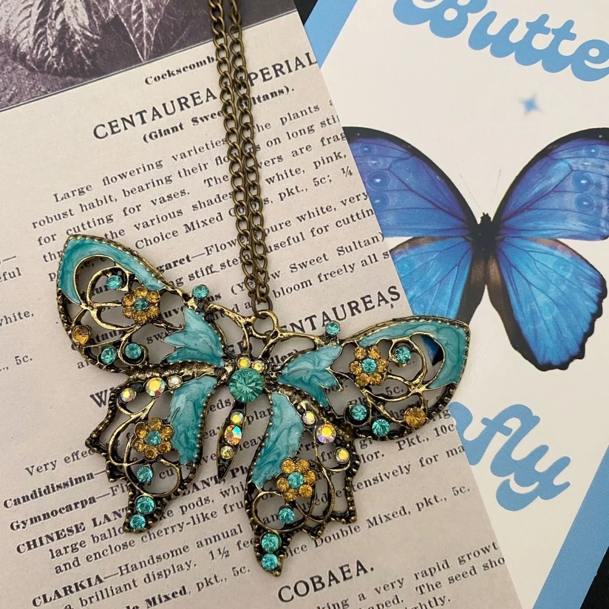 Cosplay retro butterfly pendan - Anime Cosplay Instagram ulasan dan harga
