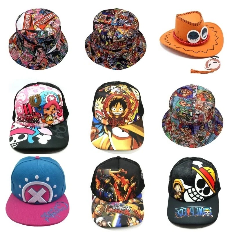Anime Luffy Straw Hat for Men  - One Piece Straw Hat ulasan dan harga