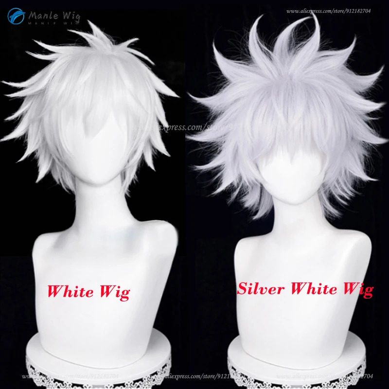 Type 2 /Silver White Zoldyck C - Cosplay Anime Killua Zoldyck ulasan dan harga